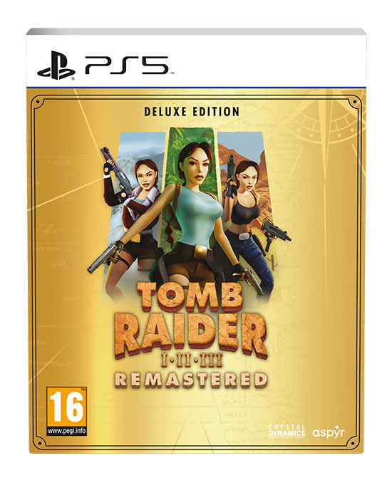 TOMB RAIDER I-II-III REMASTERED DELUXE EDITION PS5 EU PRE-SALE TOMB RAIDER I-II-III REMASTERED DELUXE EDITION PS5 EU PRE-SALE